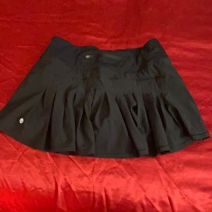 Black Tennis Skirt